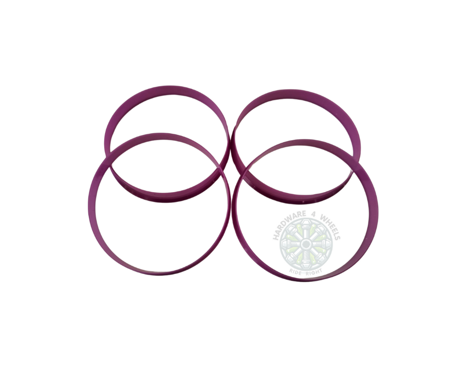 Spigot rings 72.5mm to 74.1mm - set of 4