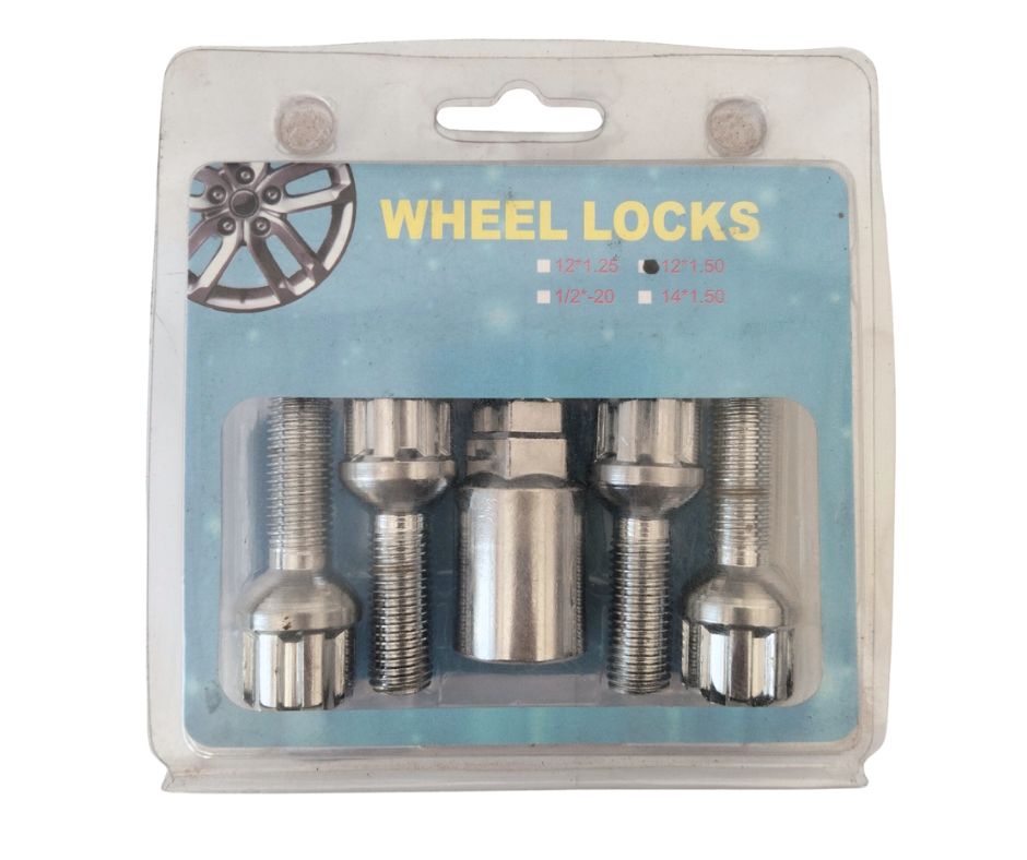 Lock wheel bolts - ball seat - M12x1.5