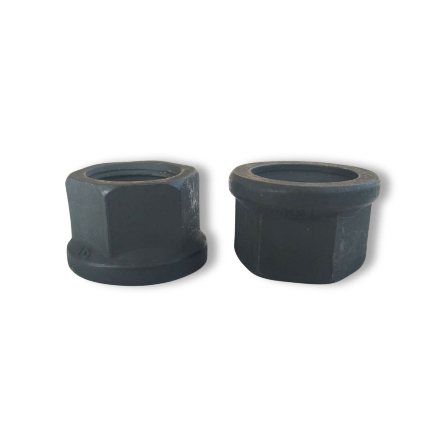 M18x1.5 Flange Flat Wheel Nut (Black Finish) – Heavy Duty & Agricultural