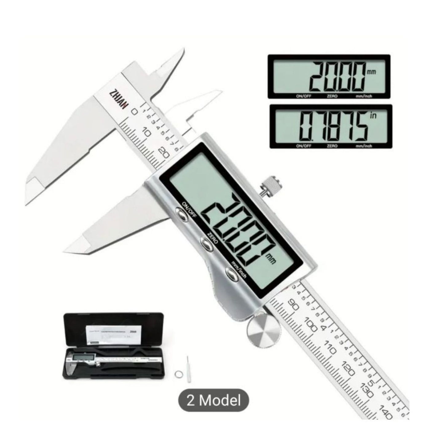 150mm Stainless Steel Digital Vernier Caliper | High-Precision Measuring Tool
