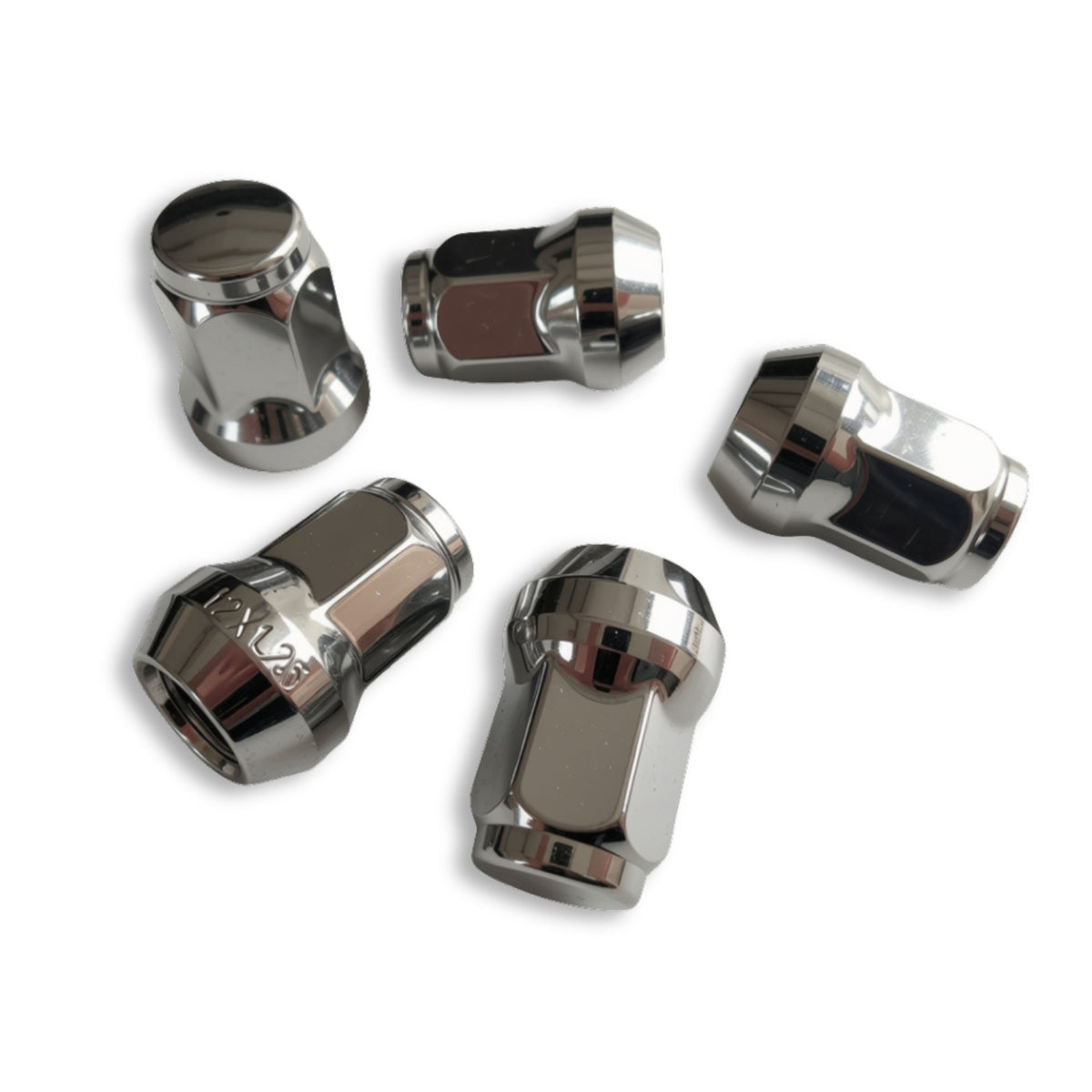 M12x1.25 Bulge Acorn Closed End Wheel Nut (Chrome Finish) – 17 Hex