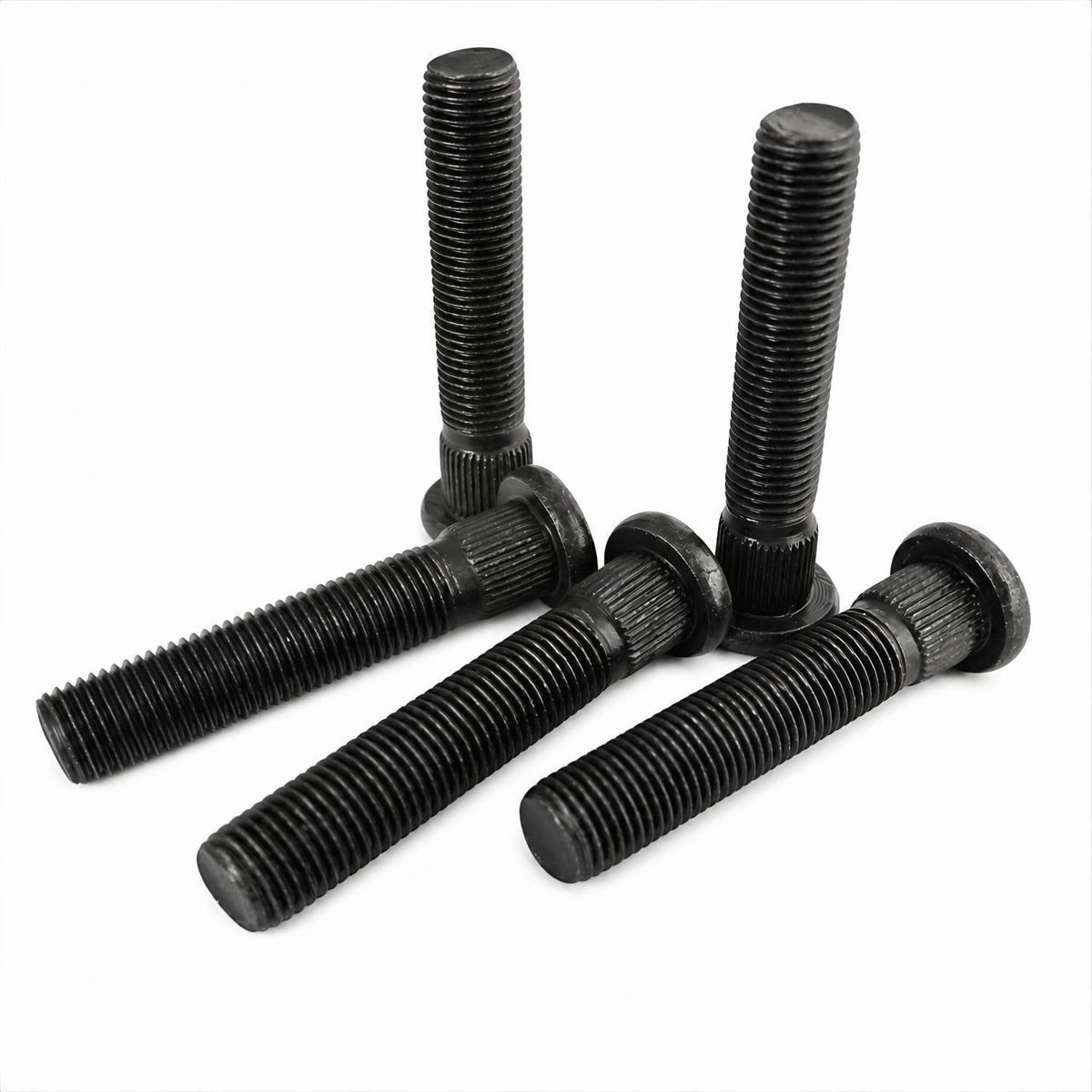 M12x1.25 Extended Wheel Stud | 60mm Length & 13mm Knurl | High-Tensile Motorsport & Spacer Replacement