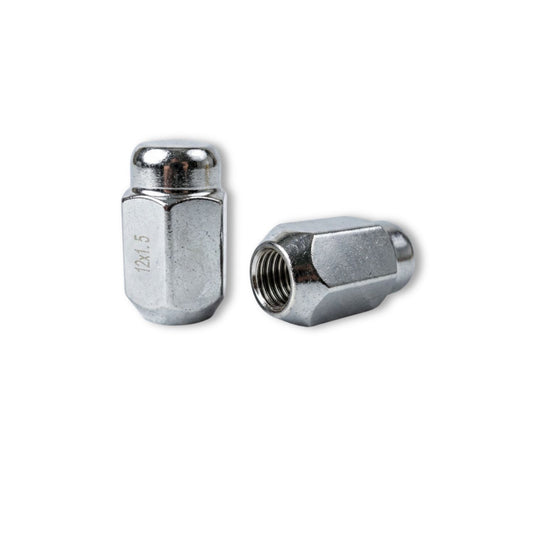 M12x1.5 Conical Acorn Closed End Wheel Nut (19mm Hex - Chrome Finish)
