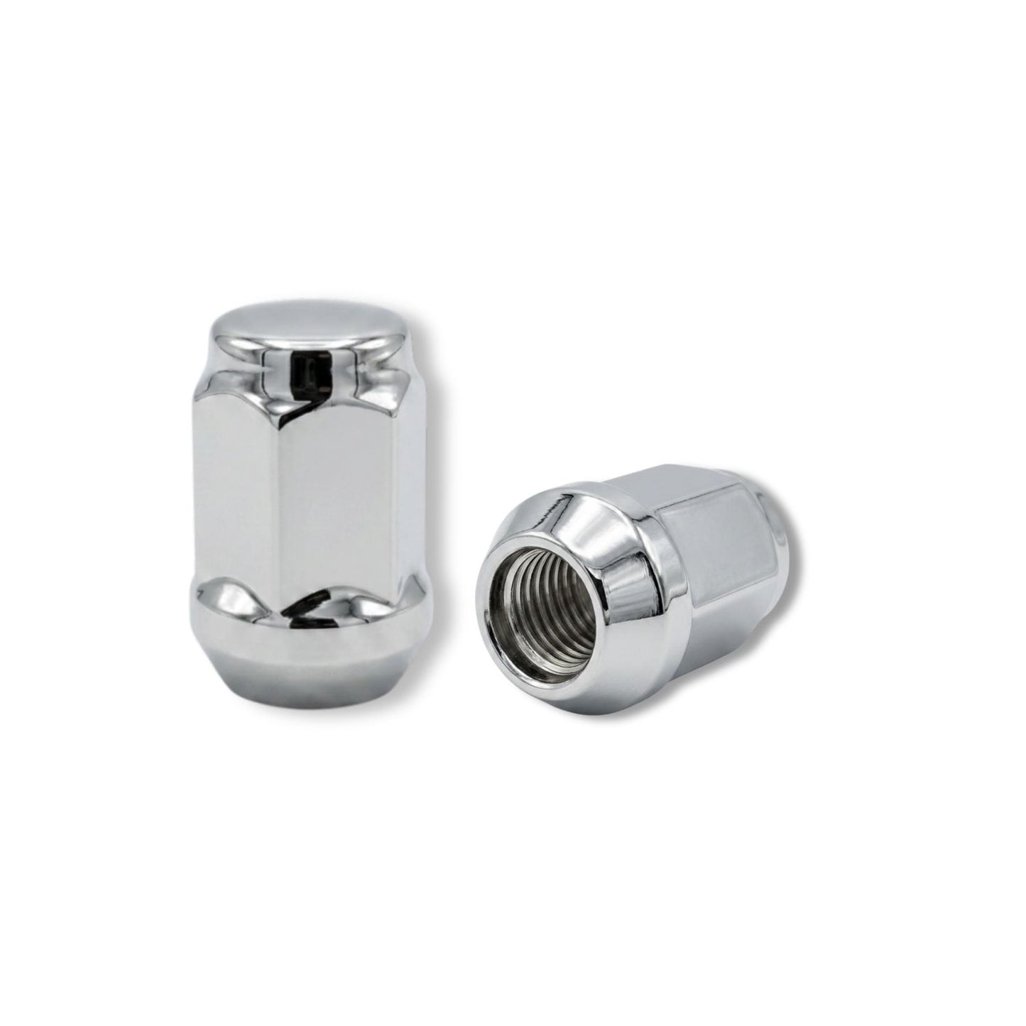 M12x1.5 Bulge Acorn Closed End Wheel Nut (Chrome Finish)