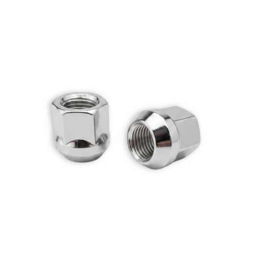 M14x1.5 Bulge Acorn Open End Mag Wheel Nut (19mm Hex)