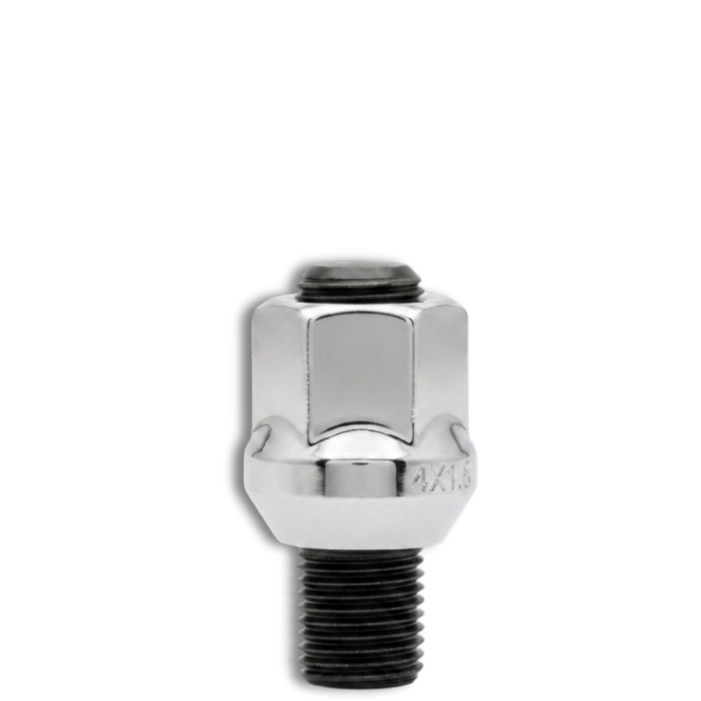 M14x1.5 Bulge Acorn Open End Mag Wheel Nut (19mm Hex)