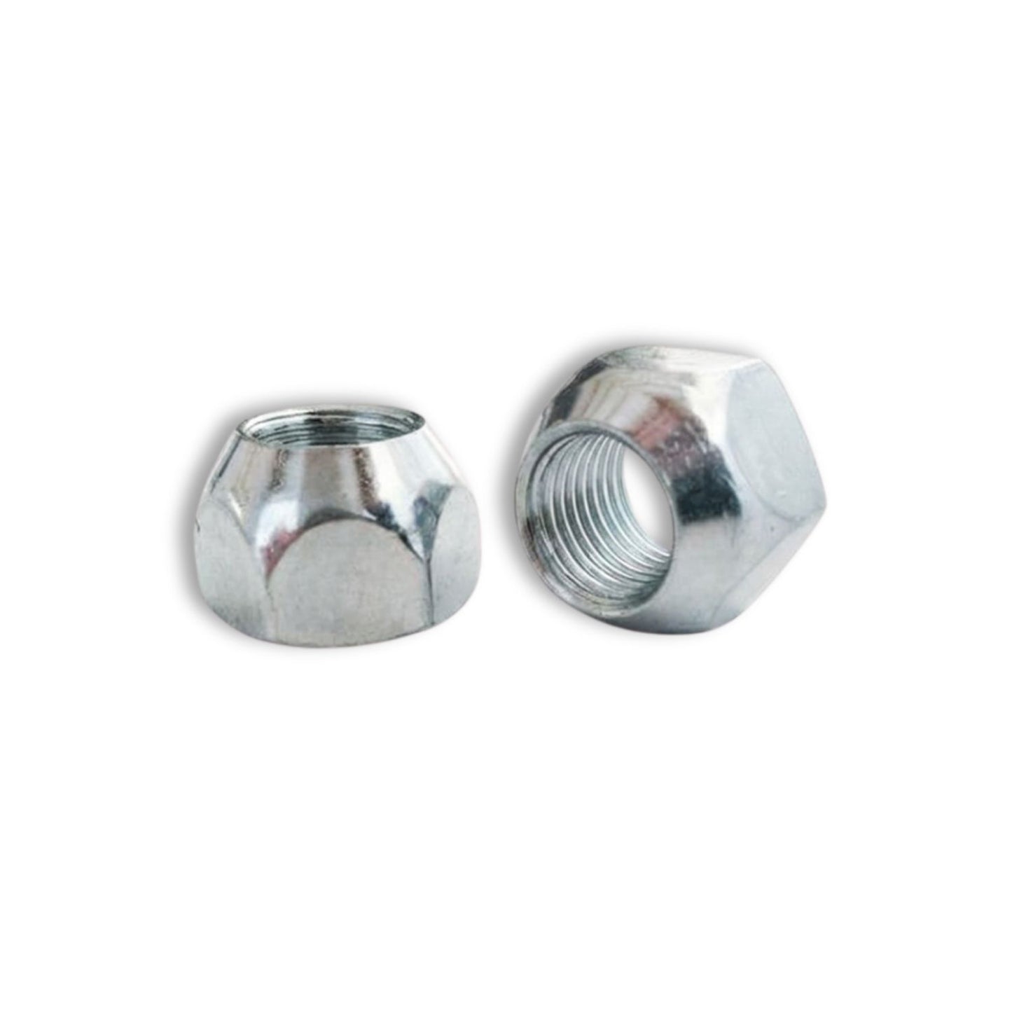 M14x1.5 Conical Open End Wheel Nut (Oversized 23mm Hex - Zinc Plated)
