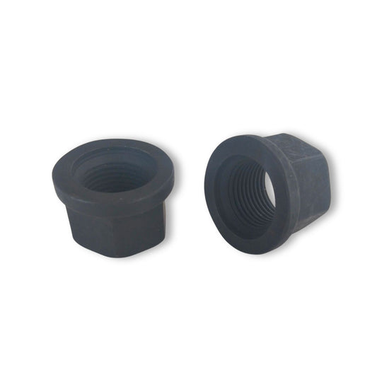 M18x1.5 Flange Flat Wheel Nut (Black Finish) – Heavy Duty & Agricultural