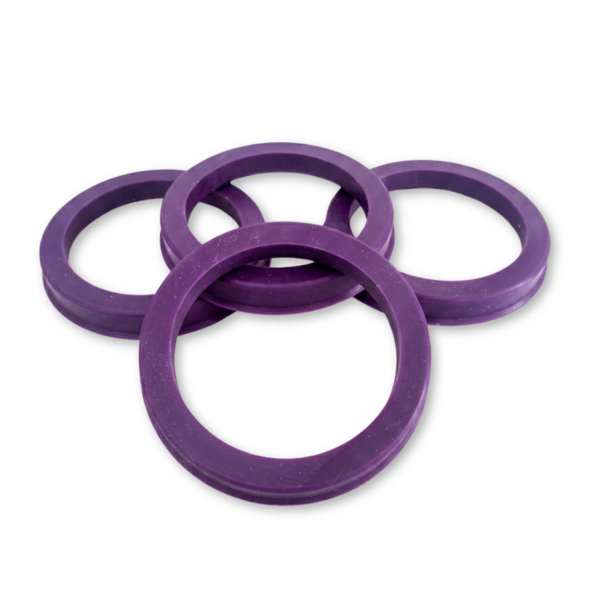 Hub-Centric Spigot Rings | 73.1mm OD (Wheel) to 57.1mm ID (Hub) | Hard-Wearing Nylon (Set of 4)
