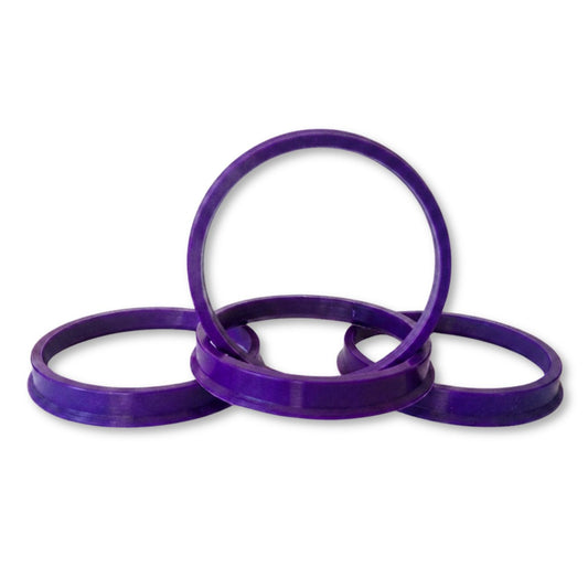 Hub-Centric Spigot Rings | 73mm OD (Wheel) to 66.1mm ID (Hub) | Heavy-Duty Nylon (Set of 4)