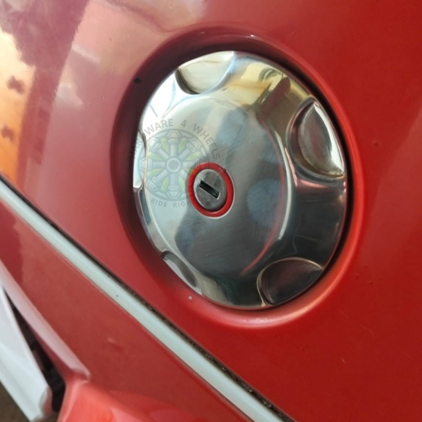VW Golf Mk1 Aluminium Locking Fuel Cap | Old-School Vintage Style (Includes 2 Keys)