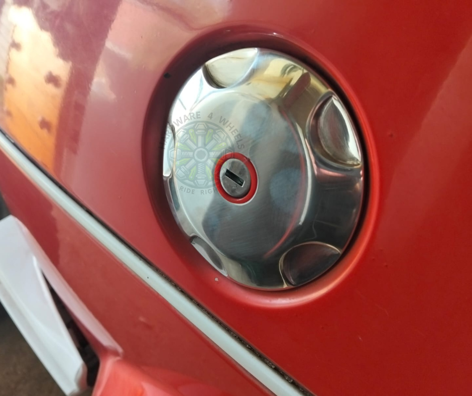 VW Golf Mk1 Aluminium Petrol Cap - Old School Type
